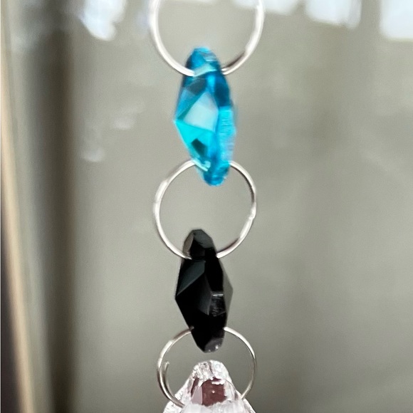 EXTRA LARGE Faceted Glass Prism Sun Catcher - Picture 5 of 7